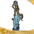 Bronze mermaid fountain BAS-T104V